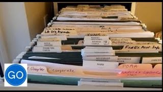 How to Organize Your Filing Cabinet Files [upl. by Justicz794]