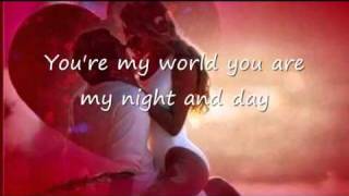 Patrizio Buanne  Youre My World With Lyrics [upl. by Artemla]