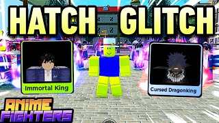 Use HATCHING GLITCH It Still WORKS In Anime Fighters [upl. by Marrilee]