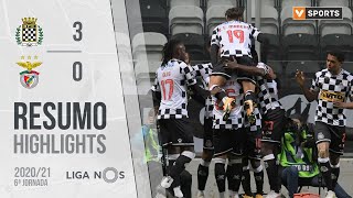 Highlights  Resumo Boavista 30 Benfica Liga 2021 6 [upl. by Chance]