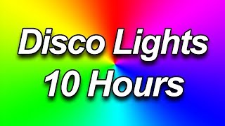 Disco Lights 10 Hours  Mood Light  Color Changing Screen [upl. by Asiral]