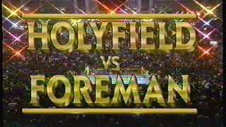 Holyfield vs Foreman  ENTIRE HBO PROGRAM [upl. by Agate]