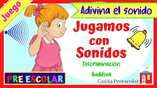 JUGAMOS CON SONIDOS Aprendeencasa Preescolar [upl. by Karab411]