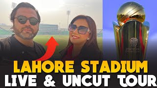 LIVE amp UNCUT GADDAFI STADIUM LAHORE CONSTRUCTION UPDATE [upl. by Aizti]