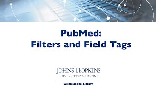 PubMed Filters and Field Tags [upl. by Garvy]