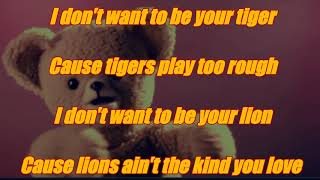 Elvis Presley  Teddy Bear Lyrics [upl. by Rowe]