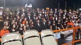 Texas City High School Choir Sings National Anthem [upl. by Asia]