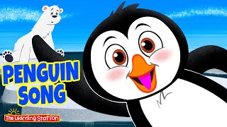 Penguin Song ♫ Brain Breaks ♫ Kids Songs 2020 by The Learning Station [upl. by Llerud626]