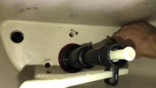 Replacing Flush Valve for Mansfield Toilet [upl. by Eahcim]