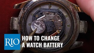 How to Change a Watch Battery [upl. by Aizti674]