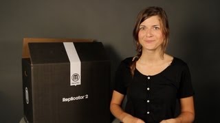 The MakerBot Replicator 2  Unboxing [upl. by Kalikow]