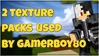 Top 2 Gamerboy80 Texture Packs  AciDicBliTzz Short Sword Pack  Minecraft Hypixel Bedwars 18 [upl. by Bourgeois]