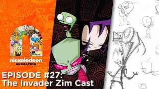 Episode 27 The Invader Zim Cast  Nick Animation Podcast [upl. by Eillime]