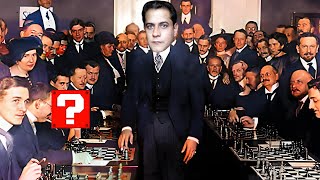 Capablanca Crushed by Unknown 14year Old [upl. by Winifield636]