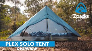 Zpacks Plex Solo Tent  Overview [upl. by Zina]