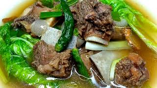 Nilagang Baka Recipe  Beef Ribs Soup  Filipino Food [upl. by Yurt]