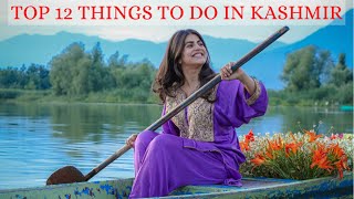 Top 12 Things To do in Kashmir [upl. by Egiedan237]