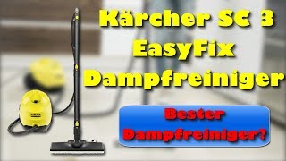 Kärcher SC 3 EasyFix Dampfreiniger  Bester Dampfreiniger [upl. by Muldon]