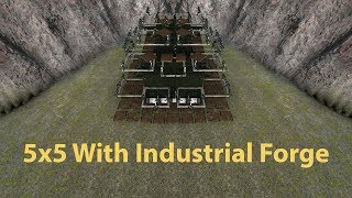 Ark Builds  5x5 With Industrial Forge [upl. by Imyaj]