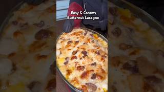 Creamy Butternut Lasagna Recipe [upl. by Aiahc]