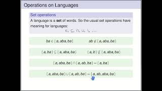 Automata Theory  Languages [upl. by Doownyl]