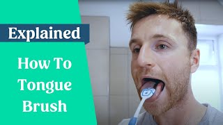 How To Brush Your Tongue [upl. by Renrew]