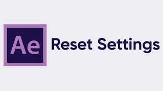 Reset After Effects  Reset After Effects To Default Settings  100 Working [upl. by Tierell]