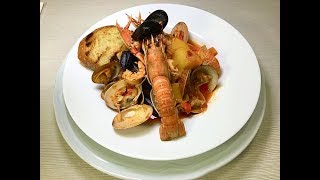 Zuppa di Pesce Chef Stefano Barbato [upl. by Etnoed342]