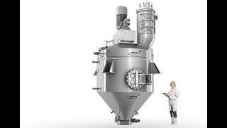 ConicalVacuum Powder Dryer Mixer amp Reactor AMT [upl. by Vano]