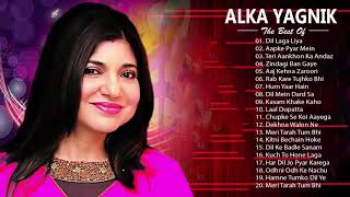 ALKA YAGNIK Hit SOngs  Best Of Alka Yagnik  Latest Bollywood Hindi Songs  Golden Hits [upl. by Daeriam]