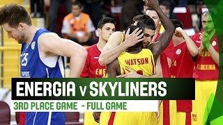 Energia ROU v Fraport Skyliners GER – Full Game  3rd Place Game – EuroChallenge 201415 [upl. by Nottage]