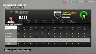 NBA 2K22 How to Assign a Created Player to a Team Add Custom Player to Roster in 2K22 [upl. by Ycak]