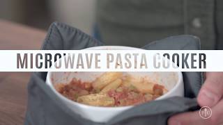 How to Make Pasta in the Microwave  Pampered Chef [upl. by Garlan]