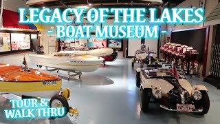 RARE BOATS  VERY UNIQUE BOATS  Legacy of the Lakes Boat Museum [upl. by Akkimat]