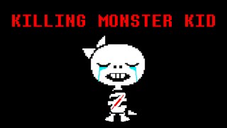 UNDERTALE Killing Monster Kid [upl. by Ecirual]