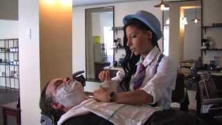 Straight Razor Shave Video [upl. by Lars]