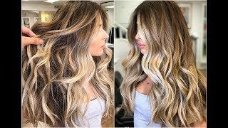 BLONDE BALAYAGE HAIR TRANSFORMATION [upl. by Brenk]