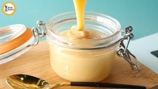 Homemade Condensed Milk Recipe By Food Fusion [upl. by Htederem]