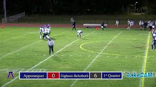 ARHS Football vs DightonRehoboth 101323 [upl. by Ellekcim]