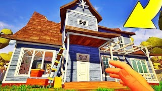 BIENVENUE DANS LA NOUVELLE MAISON DE MON VOISIN   Hello Neighbor [upl. by Namrak]