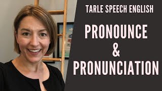 How to Pronounce PRONOUNCE amp PRONUNCIATION  American English Pronunciation Lesson learnenglish [upl. by Nivel]