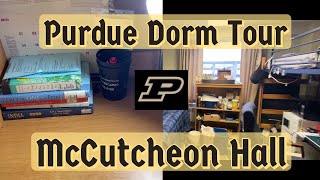 Purdue University Dorm Tour ft McCutcheon Hall [upl. by Aelgna]