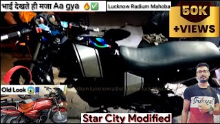 TVS Star City Modified  Modification  Star City Modified  TVS Modification [upl. by Saxon381]