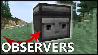 How To Use OBSERVERS In Minecraft [upl. by Ardnad]