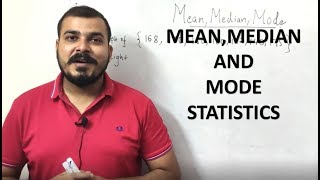 STATISTICS Mean Median And Mode Explained Easily [upl. by Merriott]