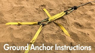 Deadman Instructions Ground Anchor [upl. by Fries]