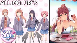 All Pictures showcase  Doki Doki Literature Club Plus [upl. by Berty224]