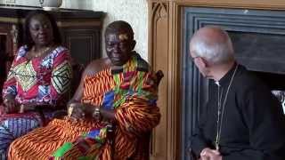 OTUMFUO OSEI TUTU II VISITS LAMBETH PALACE [upl. by Nerraf]