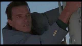 Arnold Schwarzenegger in Commando 1985 Plane jump [upl. by Seebeck]