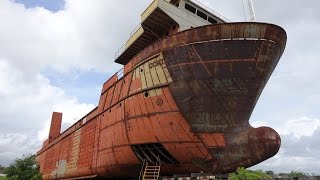 O NAVIO ABANDONADO 😱 [upl. by Terpstra]